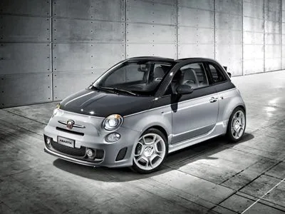 2010 Abarth 500C Poster