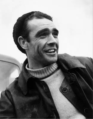 Sean Connery White Water Bottle With Carabiner