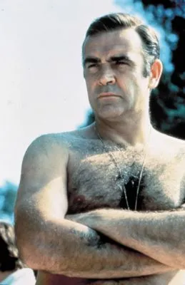 Sean Connery White Water Bottle With Carabiner