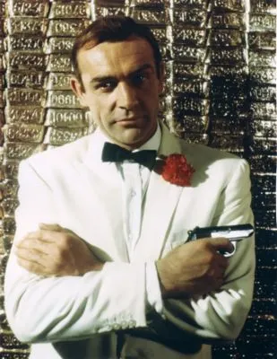 Sean Connery Round Flask