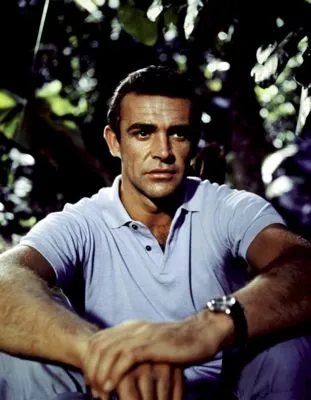 Sean Connery Round Flask