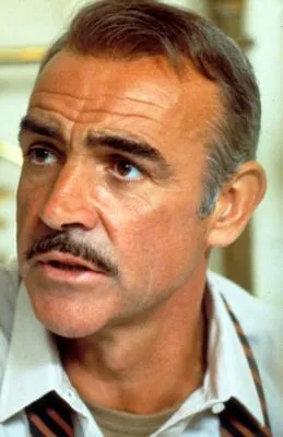 Sean Connery White Water Bottle With Carabiner