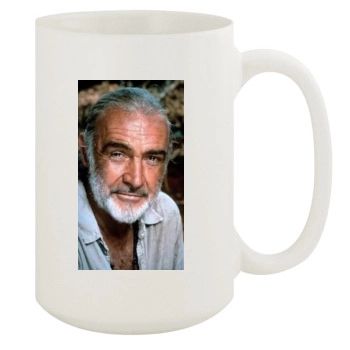 Sean Connery 15oz White Mug