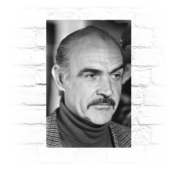 Sean Connery Metal Wall Art