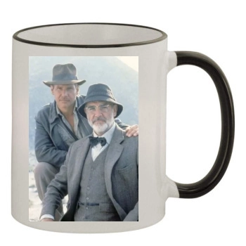 Sean Connery 11oz Colored Rim & Handle Mug