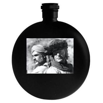 Sean Connery Round Flask