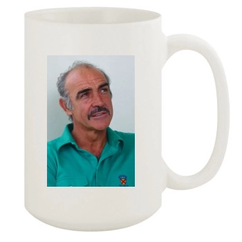 Sean Connery 15oz White Mug