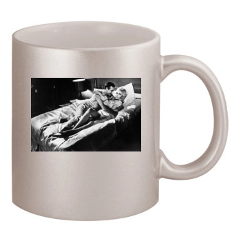 Sean Connery 11oz Metallic Silver Mug