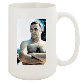 Sean Connery 15oz White Mug