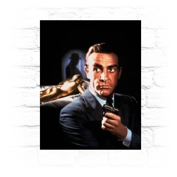 Sean Connery Metal Wall Art