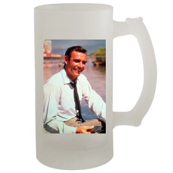 Sean Connery 16oz Frosted Beer Stein