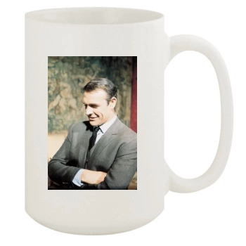 Sean Connery 15oz White Mug