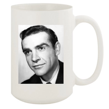 Sean Connery 15oz White Mug