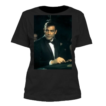 Sean Connery Women's Cut T-Shirt