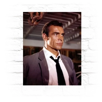 Sean Connery Metal Wall Art