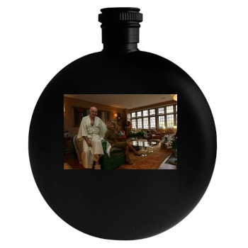 Sean Connery Round Flask