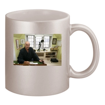 Sean Connery 11oz Metallic Silver Mug