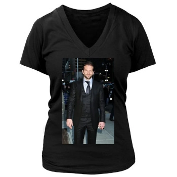 Bradley Cooper Women's Deep V-Neck TShirt