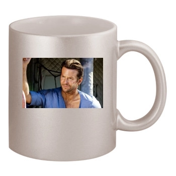 Bradley Cooper 11oz Metallic Silver Mug