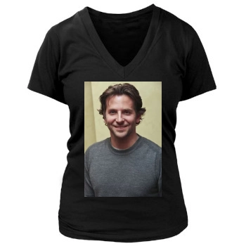 Bradley Cooper Women's Deep V-Neck TShirt