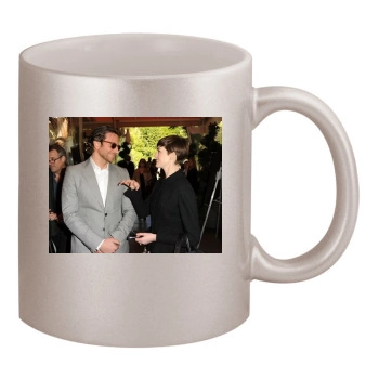 Bradley Cooper 11oz Metallic Silver Mug