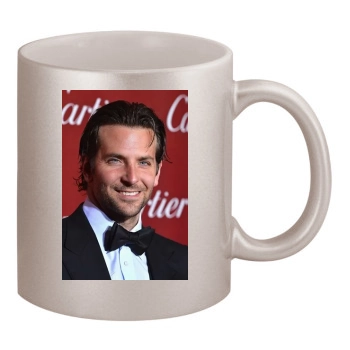 Bradley Cooper 11oz Metallic Silver Mug