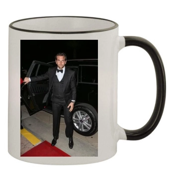 Bradley Cooper 11oz Colored Rim & Handle Mug