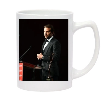 Bradley Cooper 14oz White Statesman Mug