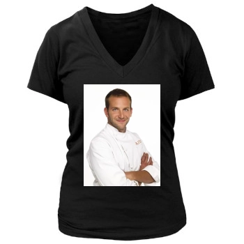 Bradley Cooper Women's Deep V-Neck TShirt