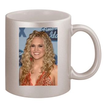 Carrie Underwood 11oz Metallic Silver Mug