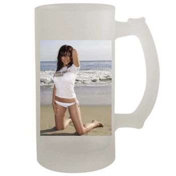 Maria Bello 16oz Frosted Beer Stein