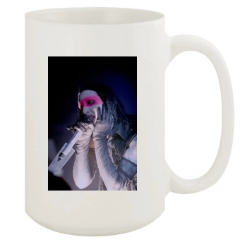 Marilyn Manson 15oz White Mug