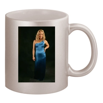 Maria Bello 11oz Metallic Silver Mug