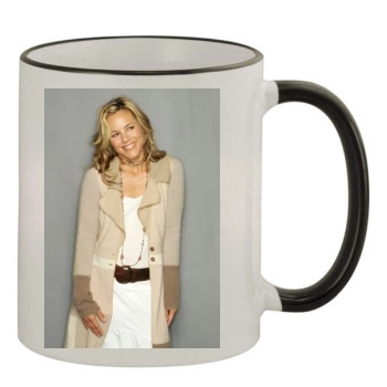 Maria Bello 11oz Colored Rim & Handle Mug