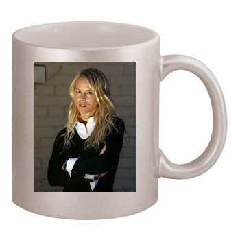 Maria Bello 11oz Metallic Silver Mug