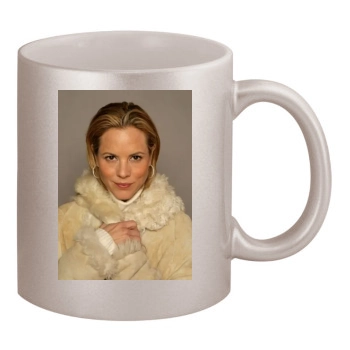 Maria Bello 11oz Metallic Silver Mug