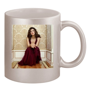 Marisa Tomei 11oz Metallic Silver Mug