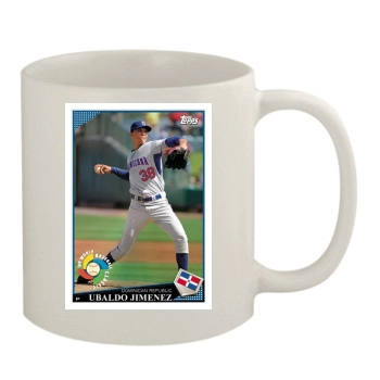 Ubaldo Jimenez 11oz White Mug